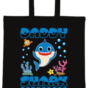 Daddy Shark Doo- Basic rövid fülű táska