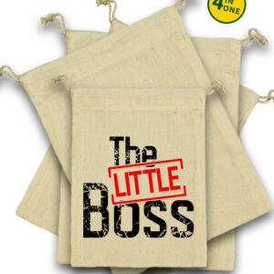 The little boss – Vászonzacskó szett