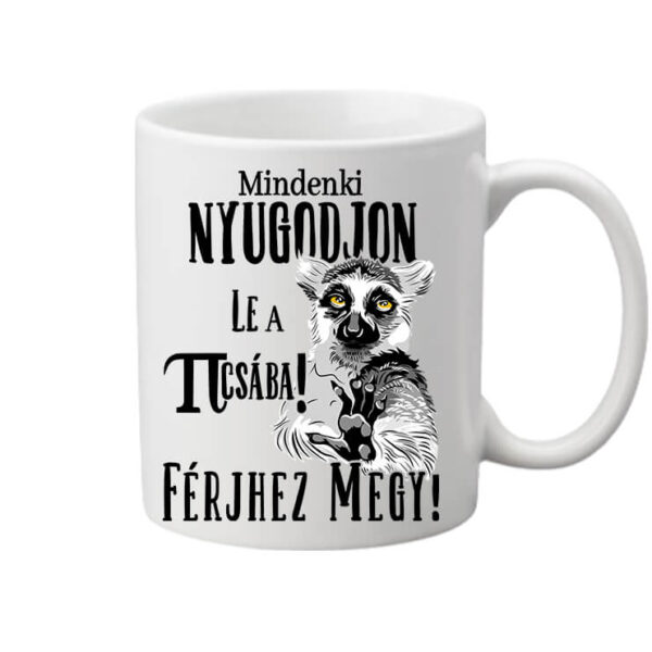 Mindenki nyugodjon le férjhez megy - Bögre