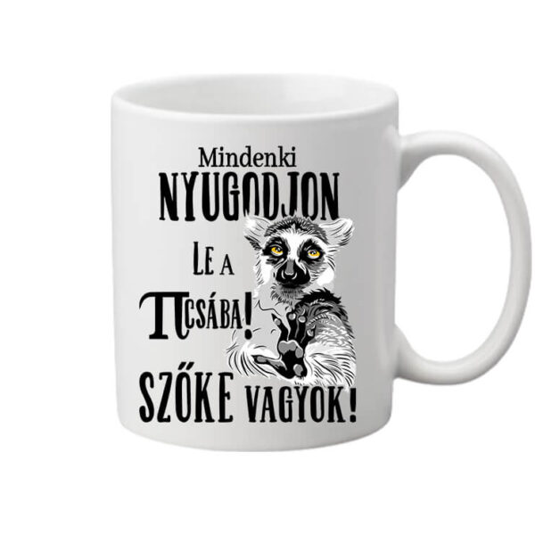 Mindenki nyugodjon le szőke vagyok - Bögre