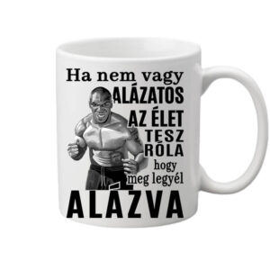 Mike Tyson Alázat – Bögre