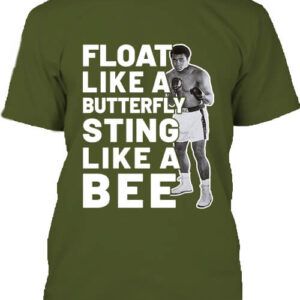 Muhammad Ali Float like a butterfly  – Férfi póló