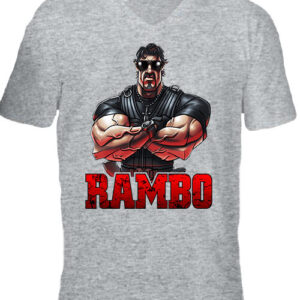 Rambo – Férfi V nyakú póló