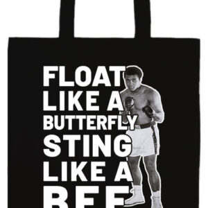 Muhammad Ali Float like a butterfly – Basic hosszú fülű táska