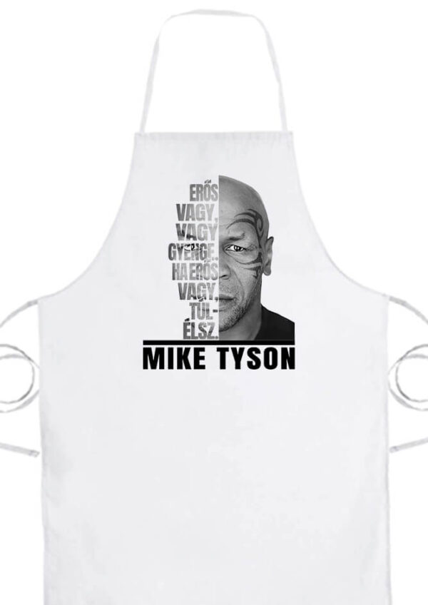 Mike Tyson Erős vagy- Prémium kötény