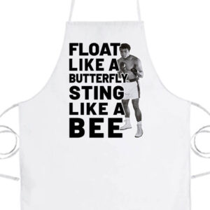 Muhammad Ali Float like a butterfly – Prémium kötény