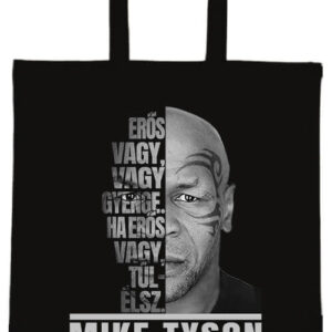 Mike Tyson Erős vagy – hosszú vagy rövid fülű vászontáska