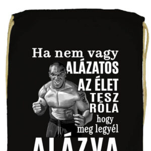 Mike Tyson Alázat- Basic tornazsák