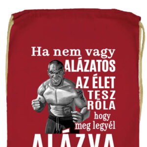 Mike Tyson Alázat- Prémium tornazsák