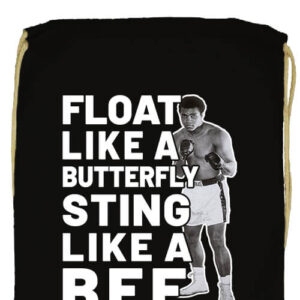 Muhammad Ali Float like a butterfly – Prémium tornazsák