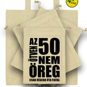 Az 50 nem öreg Születésnap – Táska szett