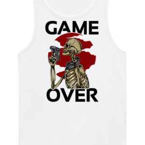 Game over gamer – Férfi ujjatlan póló