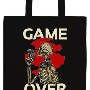 Game over gamer- Prémium hosszú fülű táska