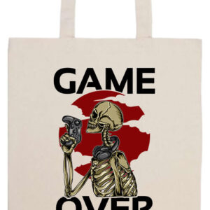 Game over gamer- Basic hosszú fülű táska