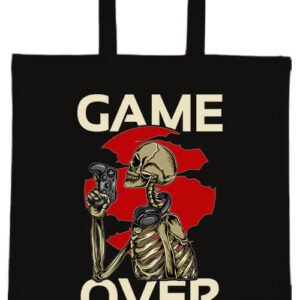 Game over gamer- Basic rövid fülű táska