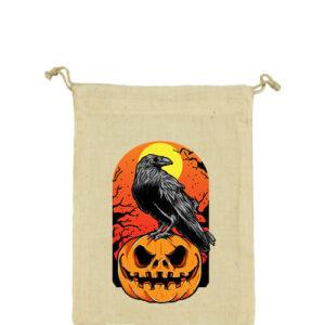 Holló Halloween – Vászonzacskó kicsi
