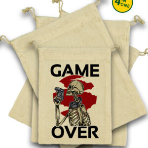 Game over gamer – Vászonzacskó szett