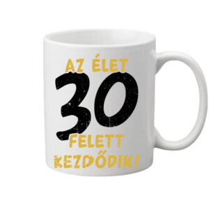 Az élet 30 felett – Bögre