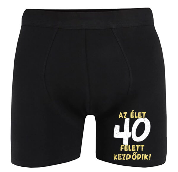Az élet 40 felett - Férfi alsónadrág