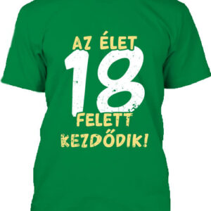 Az élet 18 felett – Férfi póló