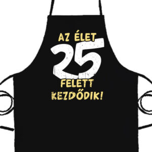 Az élet 25 felett- Prémium kötény