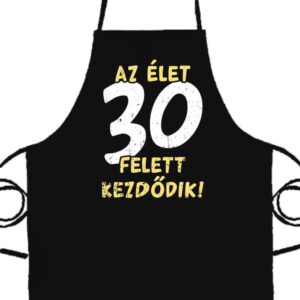 Az élet 30 felett- Prémium kötény