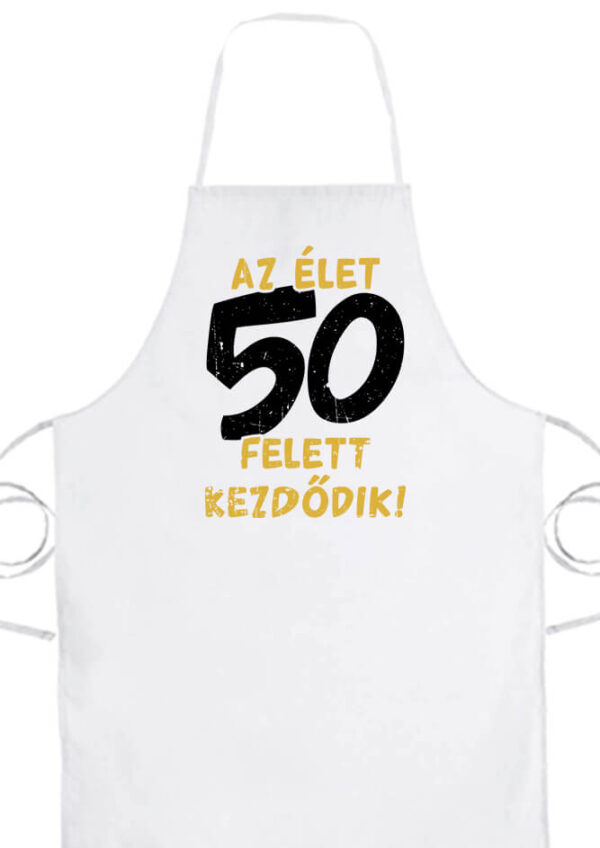 Az élet 50 felett- Prémium kötény