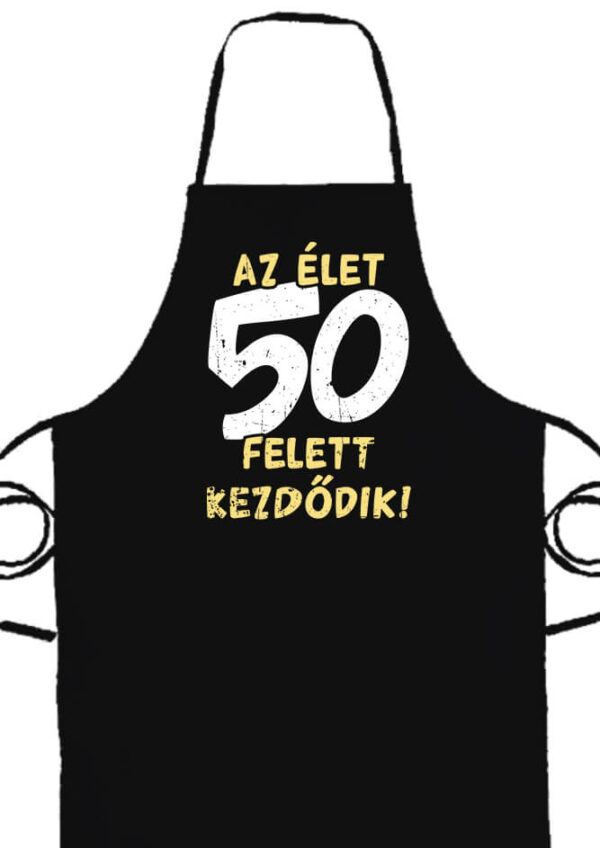 Az élet 50 felett- Prémium kötény