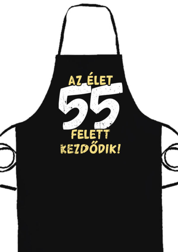 Az élet 55 felett- Prémium kötény