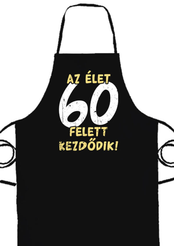 Az élet 60 felett- Prémium kötény