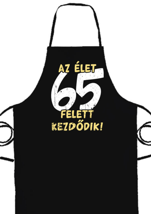 Az élet 65 felett- Prémium kötény