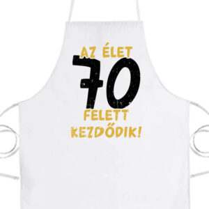 Az élet 70 felett- Basic kötény