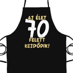 Az élet 70 felett- Prémium kötény