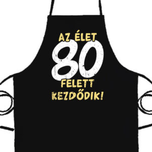 Az élet 80 felett- Prémium kötény