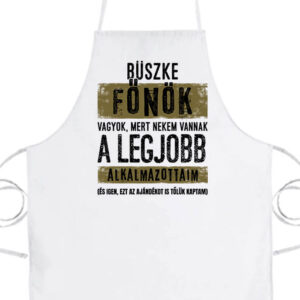 Büszke főnök- Basic kötény