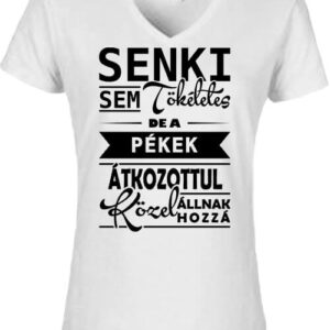 Tökéletes pékek – Női V nyakú póló