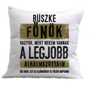 Büszke főnök – Párna