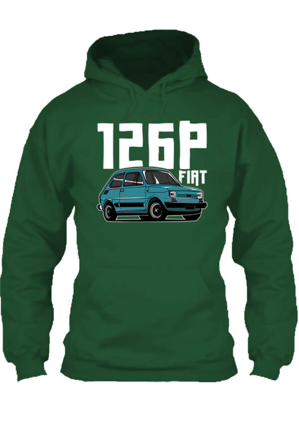 Polski Fiat 126P - Unisex kapucnis pulóver