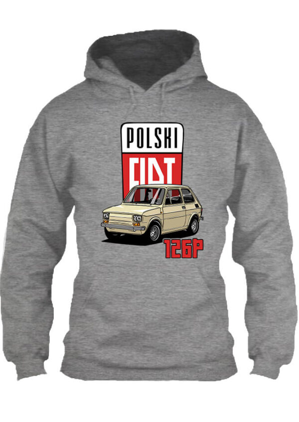 Polski Fiat - Unisex kapucnis pulóver