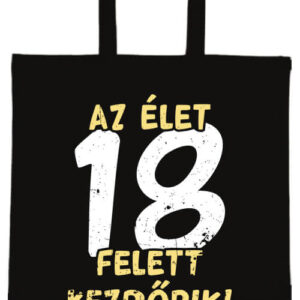 Az élet 18 felett – hosszú vagy rövid fülű vászontáska