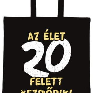 Az élet 20 felett – hosszú vagy rövid fülű vászontáska