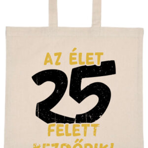 Az élet 25 felett- Basic rövid fülű táska