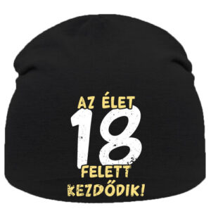 Az élet 18 felett –  Sapka