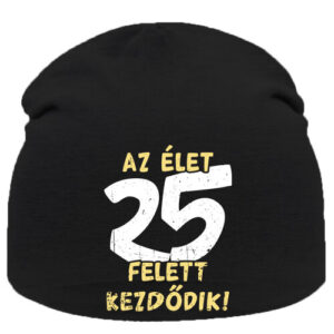 Az élet 25 felett –  Sapka