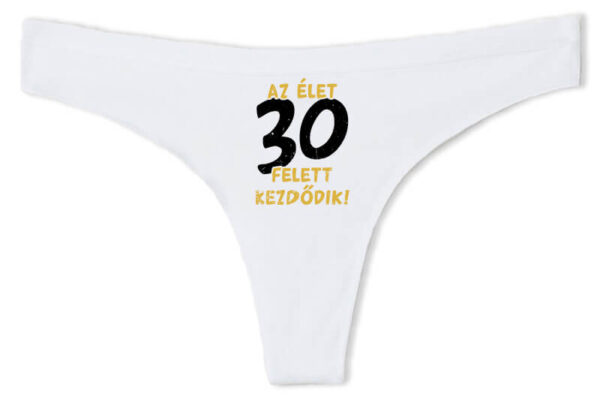 Az élet 30 felett - Tanga