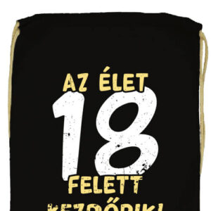 Az élet 18 felett- Prémium tornazsák