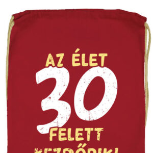 Az élet 30 felett- Prémium tornazsák