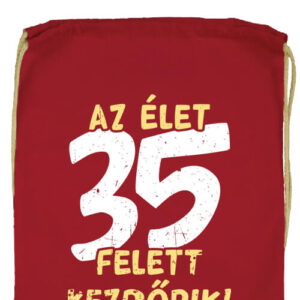 Az élet 35 felett- Prémium tornazsák