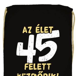 Az élet 45 felett- Basic tornazsák