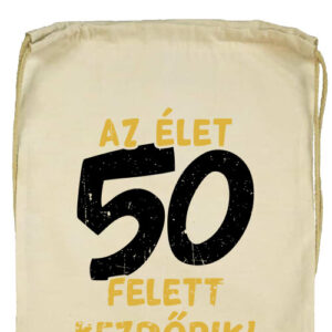 Az élet 50 felett- Basic tornazsák